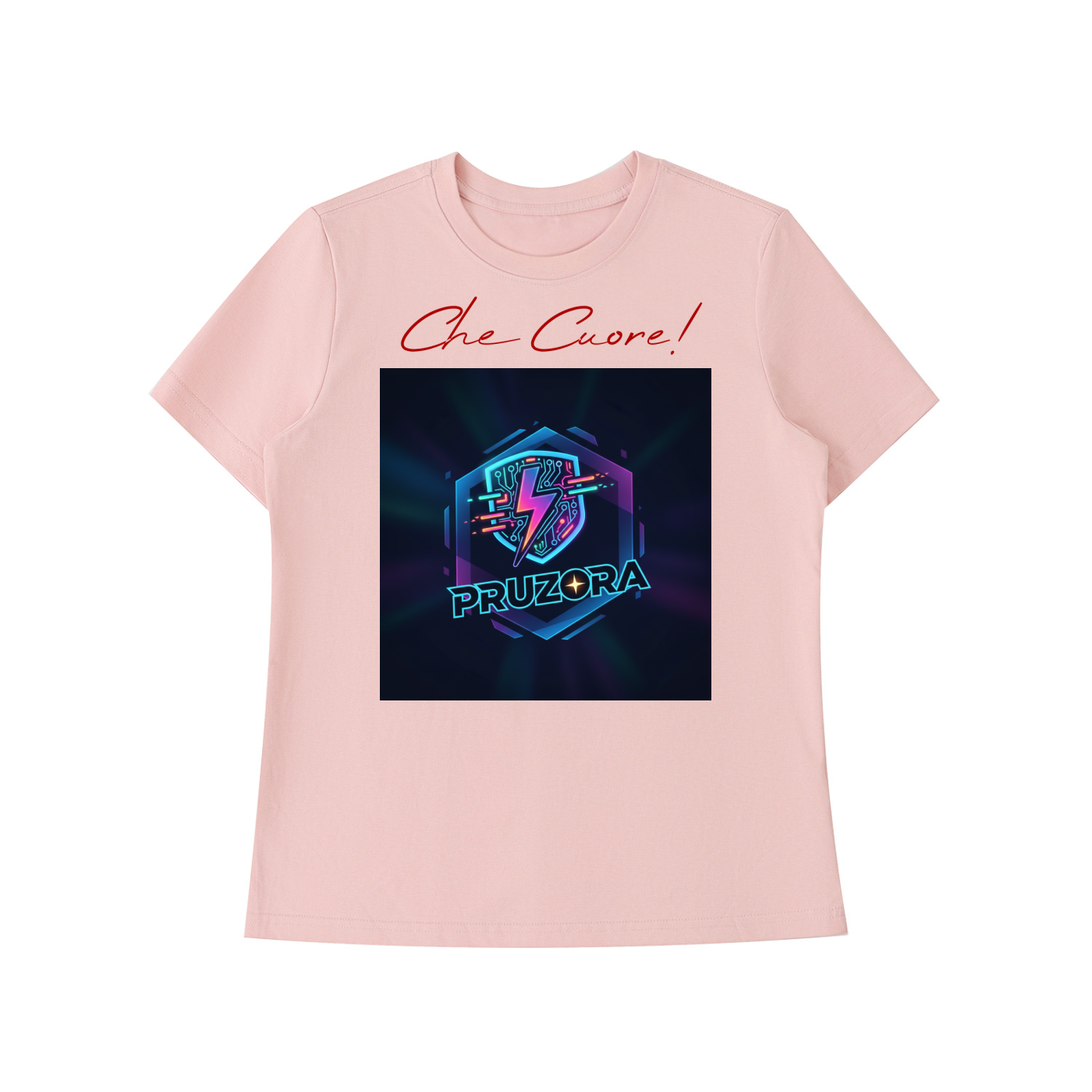 Standard Shoulder T-Shirt,Pruzora