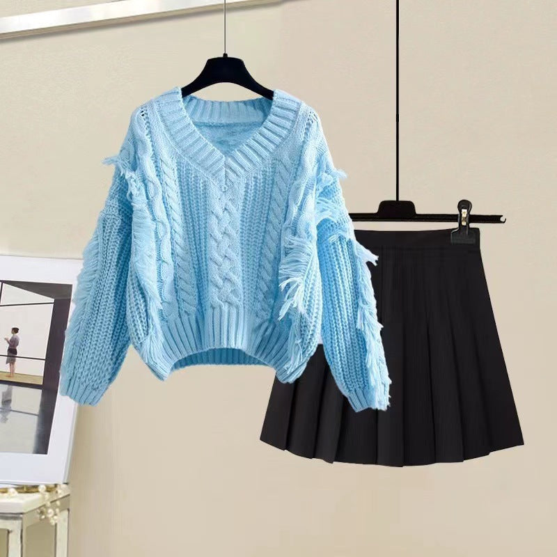 Maglione Donna Vintage Nappine Scollo V