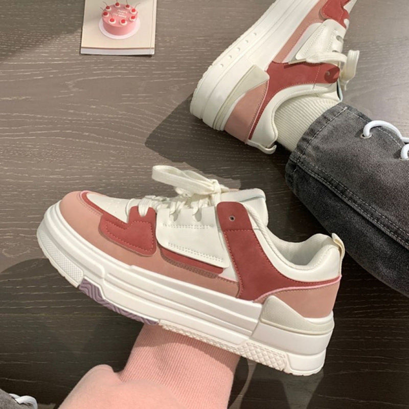 Ins All-match And Cute White Shoes For Women