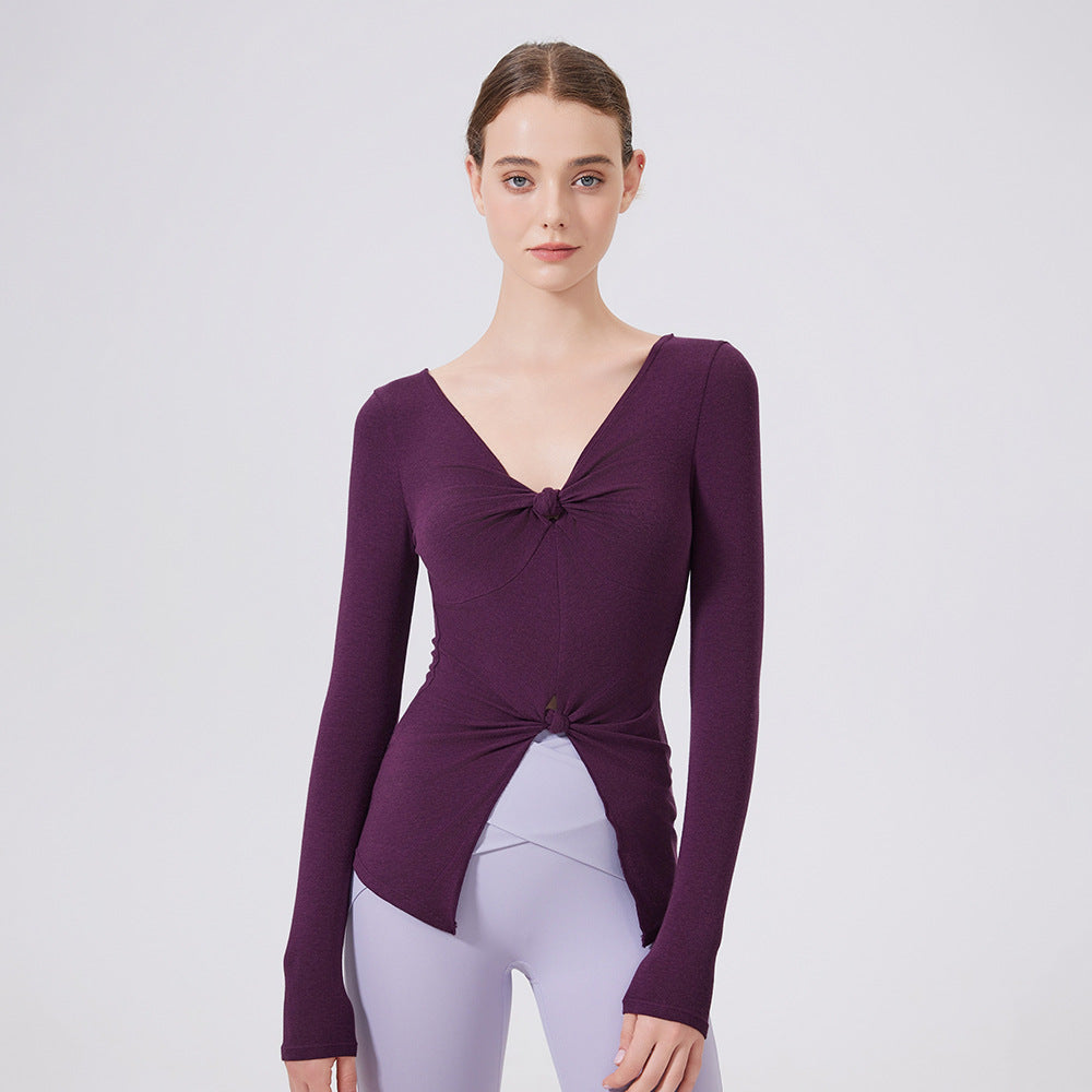 Fashion Women's Yoga Training Sports T-shirt