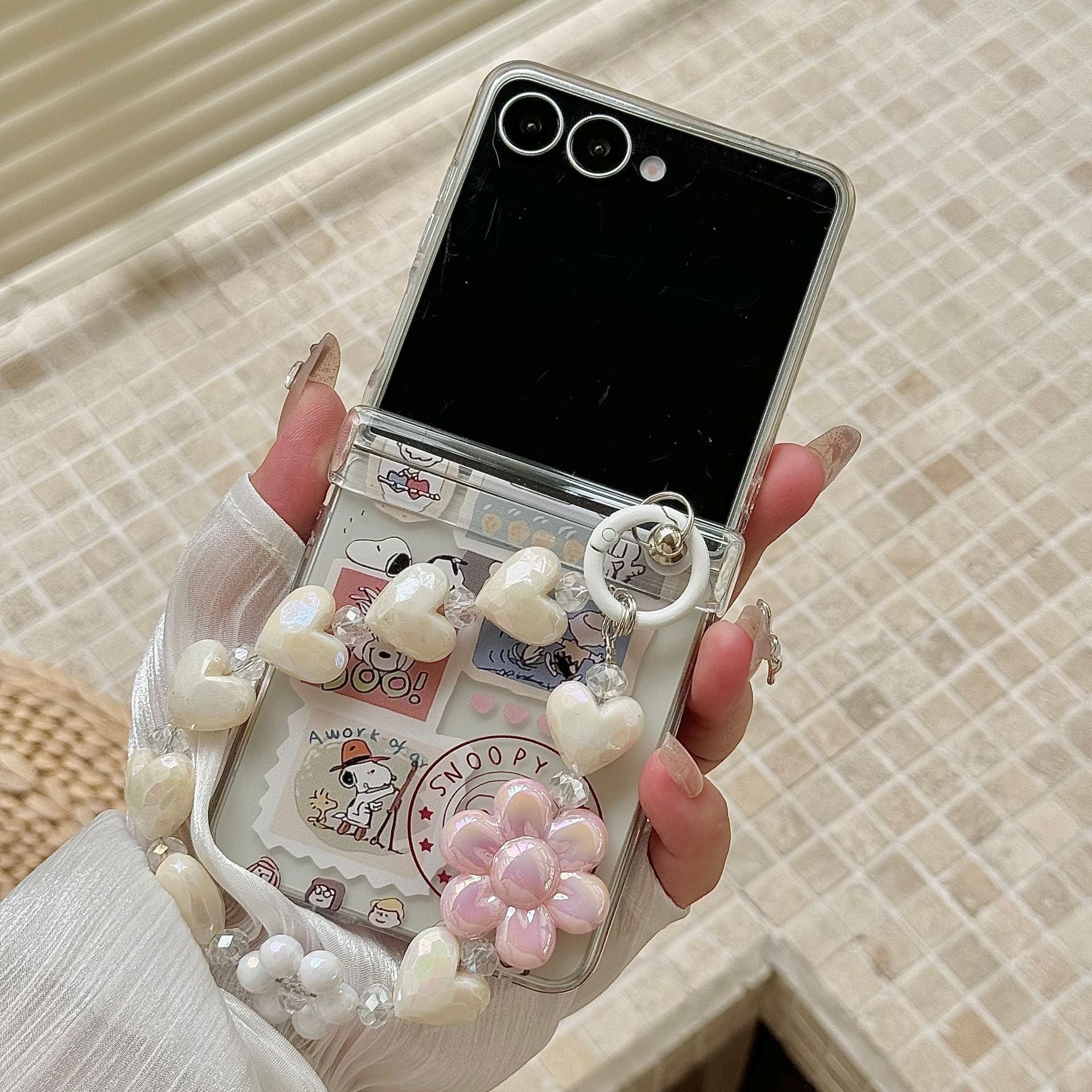 Custodia Snoopy Samsung ZFlip