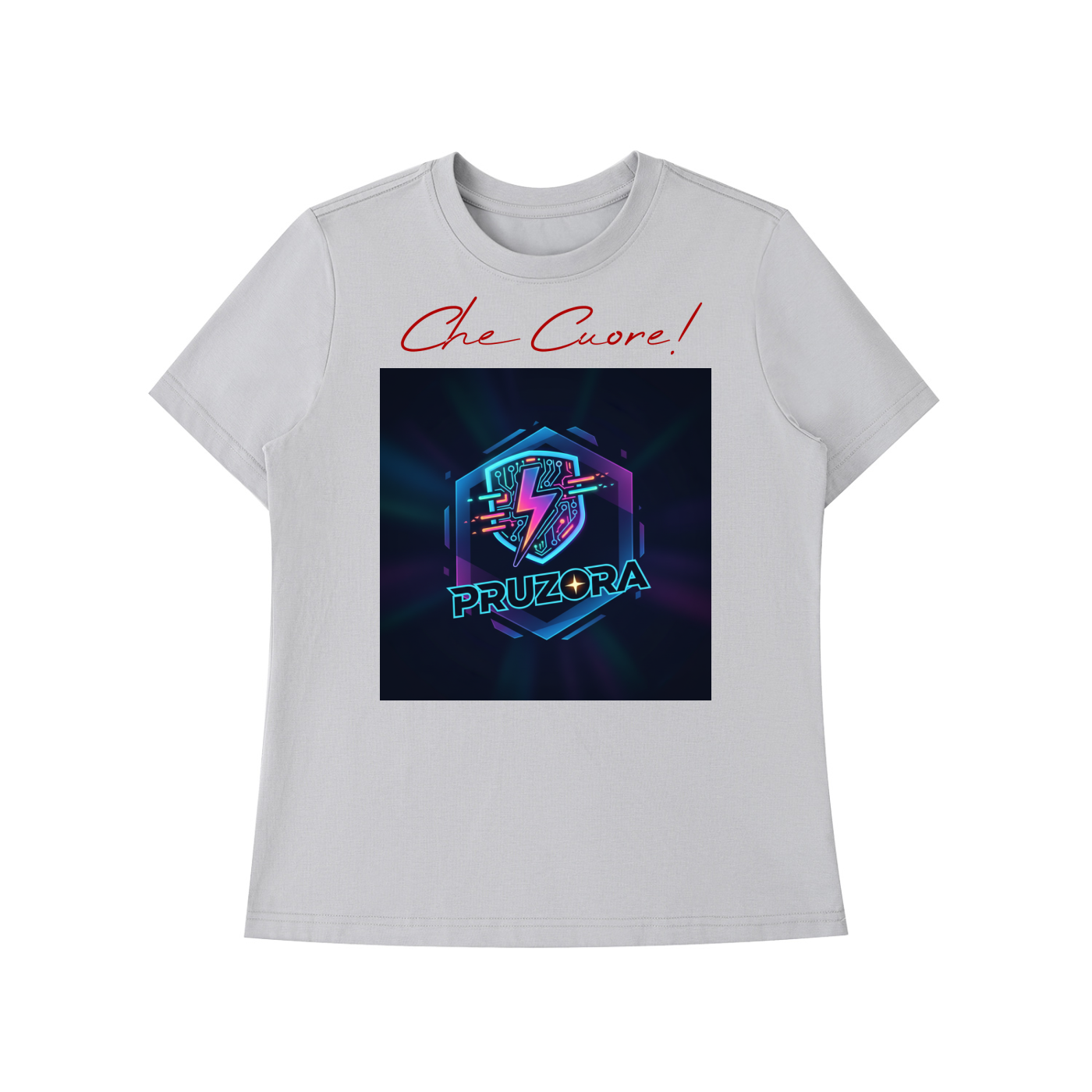 Standard Shoulder T-Shirt,Pruzora