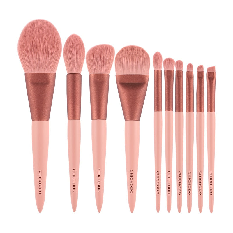 Pruzora - Set Pennelli Trucco 10pz