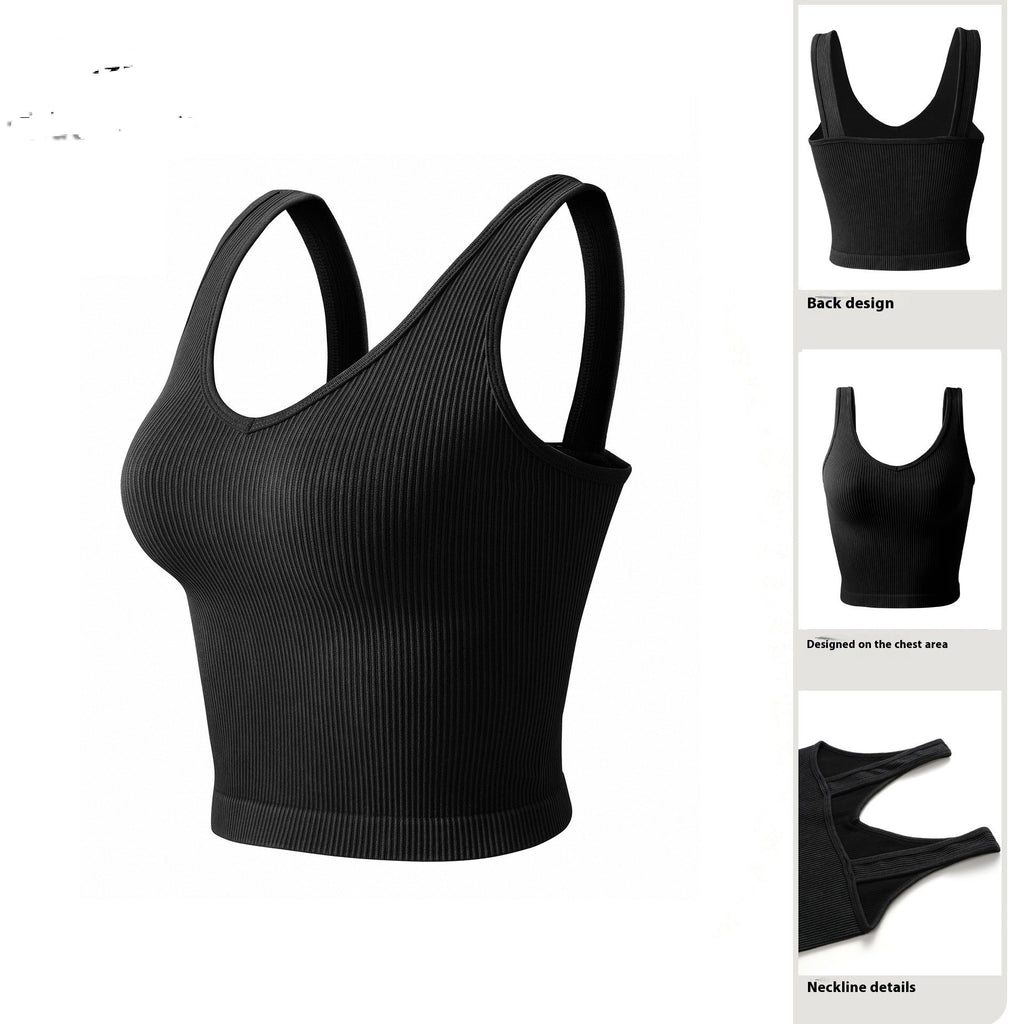 Breathable Sports Seamless Women's Yoga Vest
