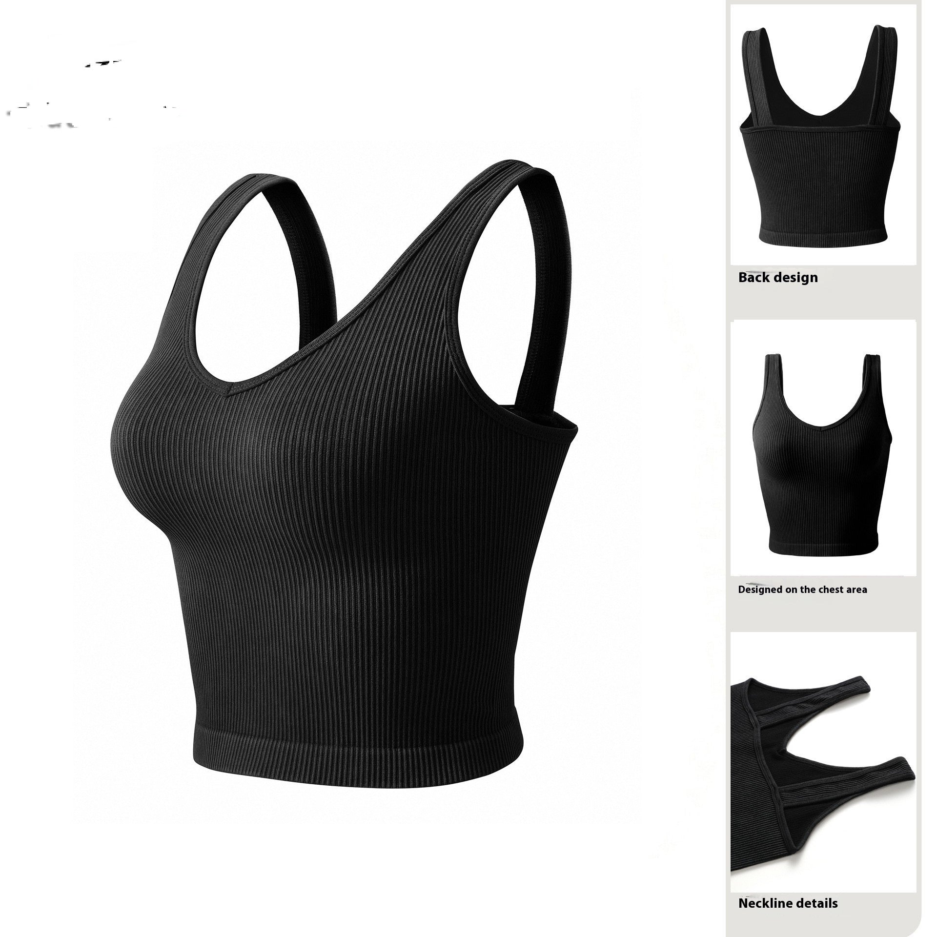 Breathable Sports Seamless Women's Yoga Vest