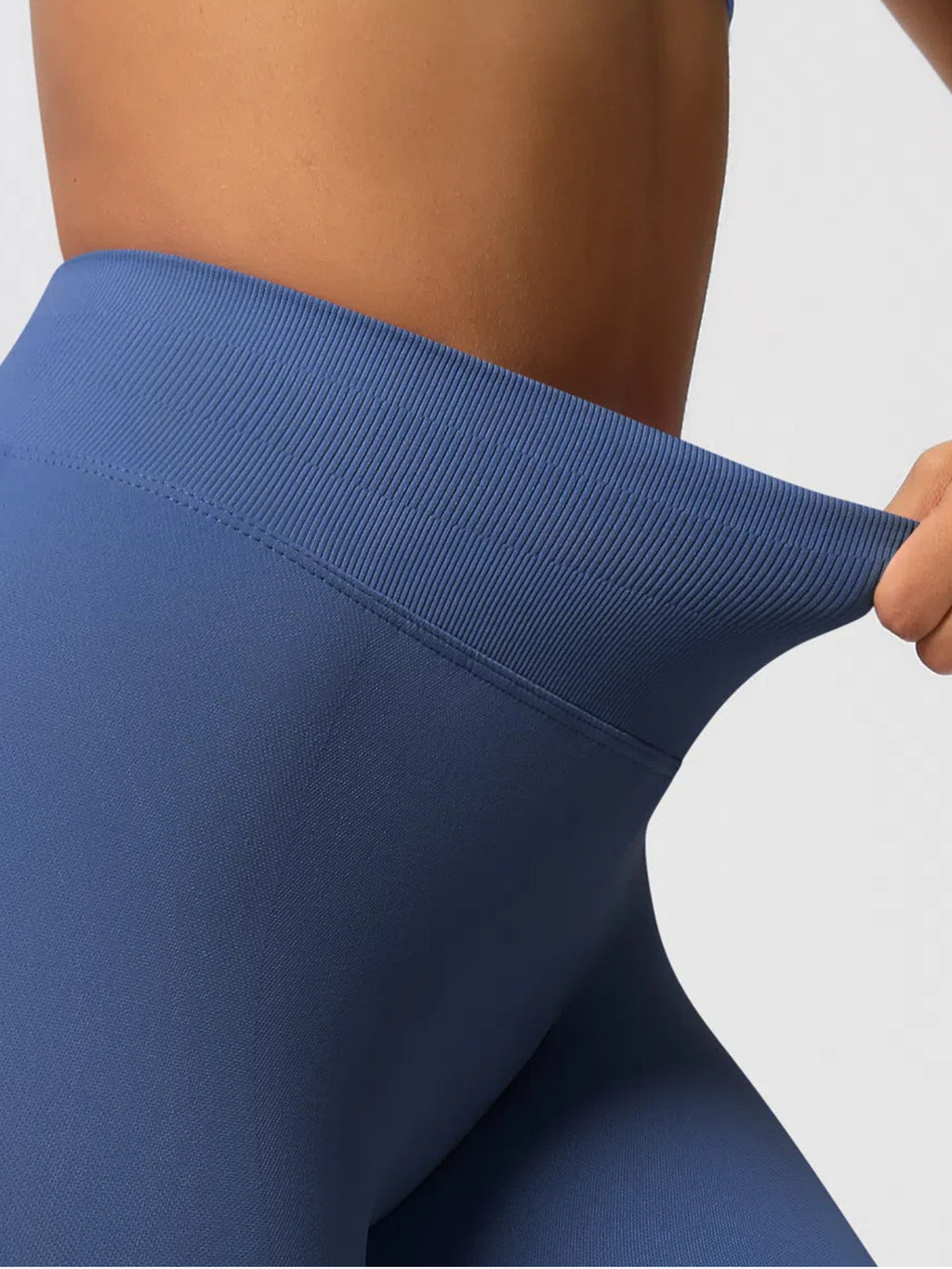 Sexy High Elastic Women's Solid Tights High Waist Workout Yoga Leggings, Scrunch Butt Lifting Elastic Pants, Tummy Control Butt Lifting Workout Yoga Athletic Pants