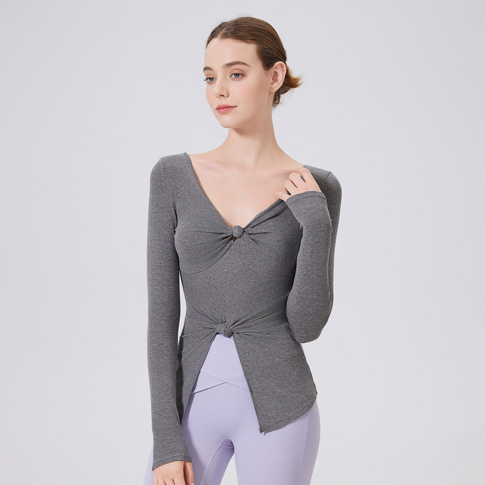 Fashion Women's Yoga Training Sports T-shirt