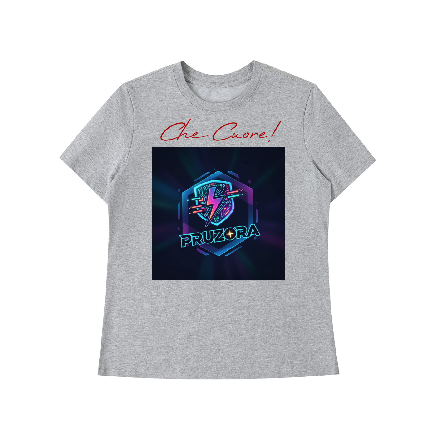 Standard Shoulder T-Shirt,Pruzora