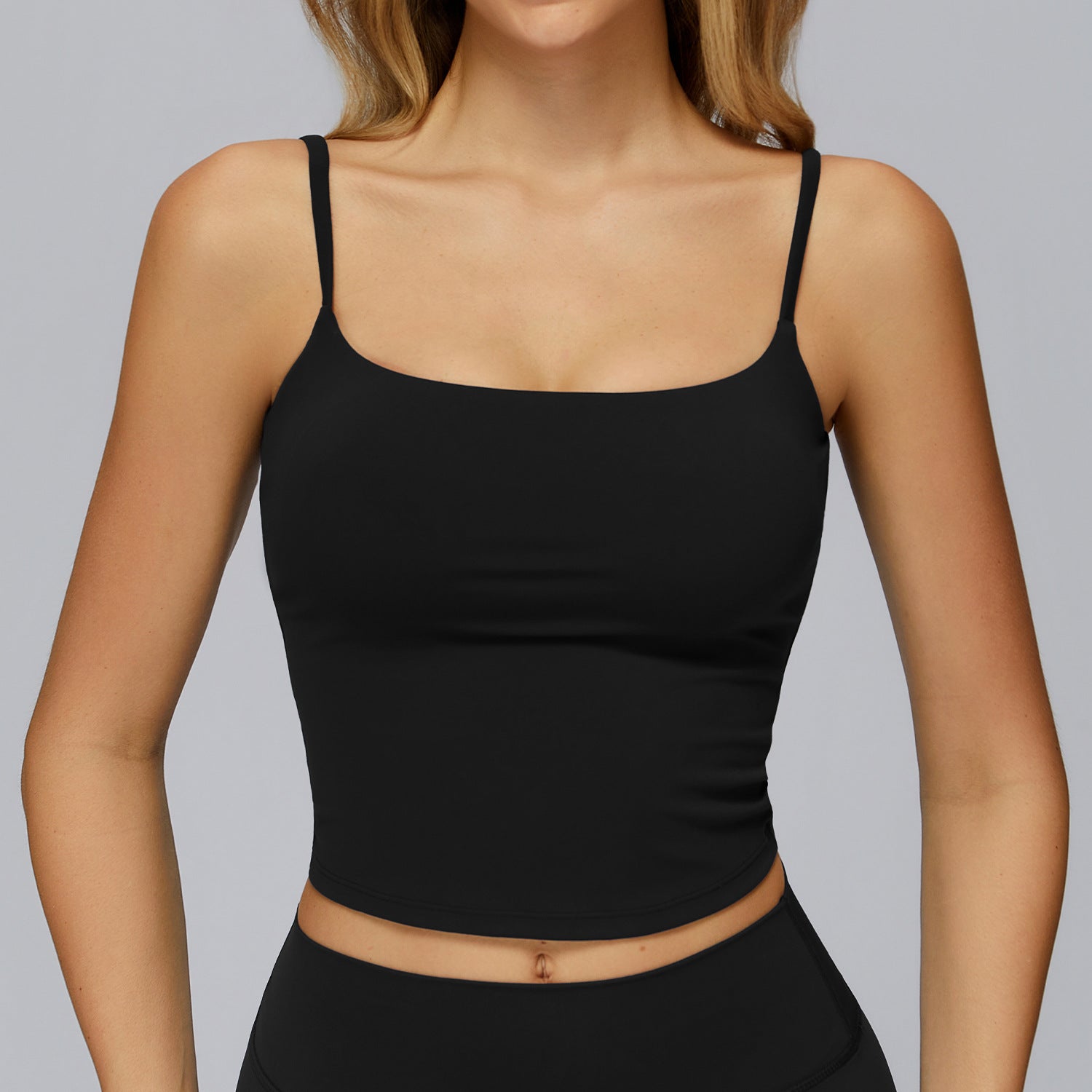 Brushed Yoga Vest Double-shoulder Strap Sports Vest