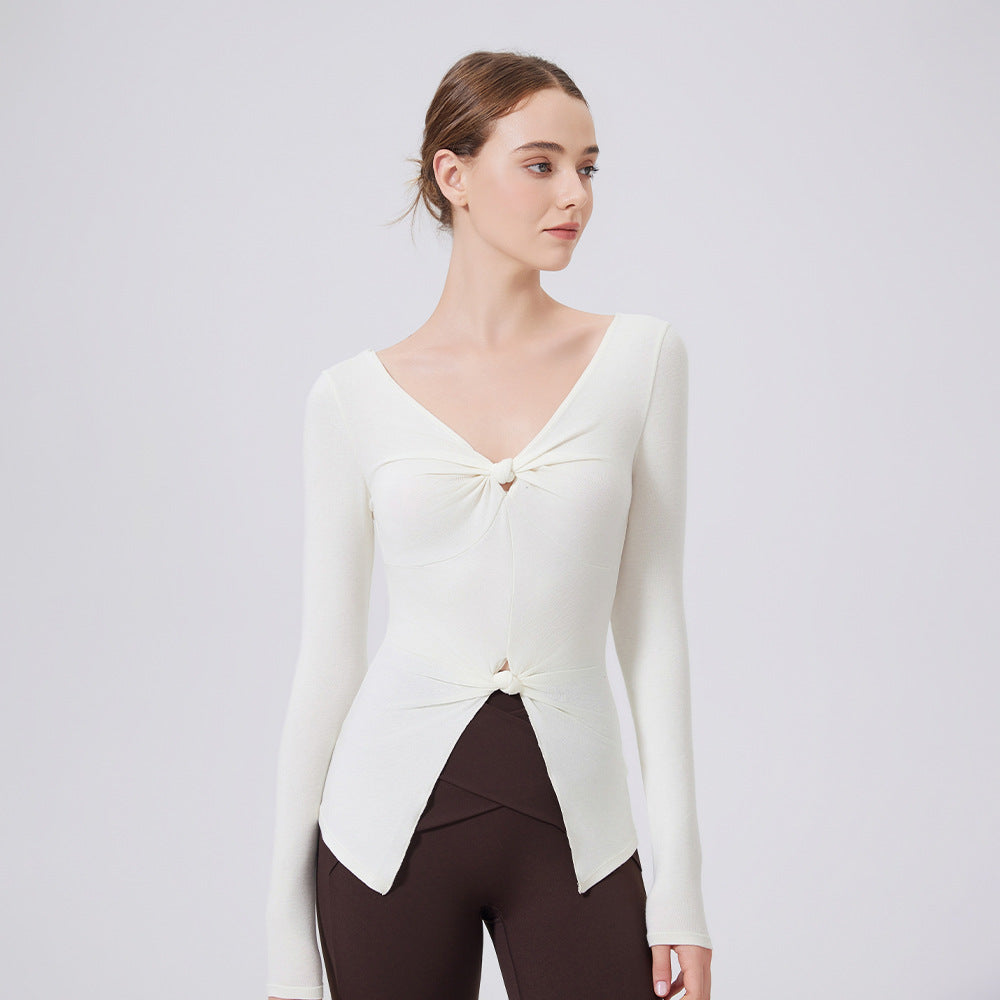 Fashion Women's Yoga Training Sports T-shirt