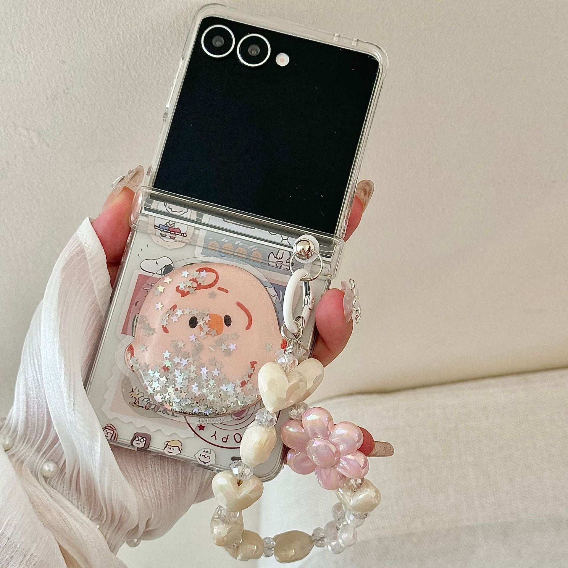 Custodia Snoopy Samsung ZFlip