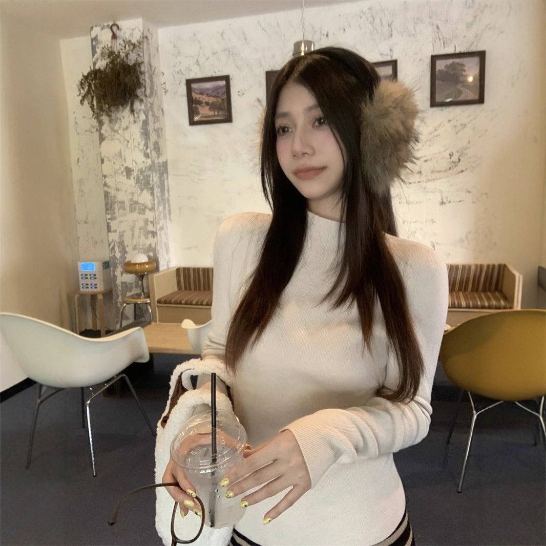 Maglione Donna Lana Slim Fit Elegante