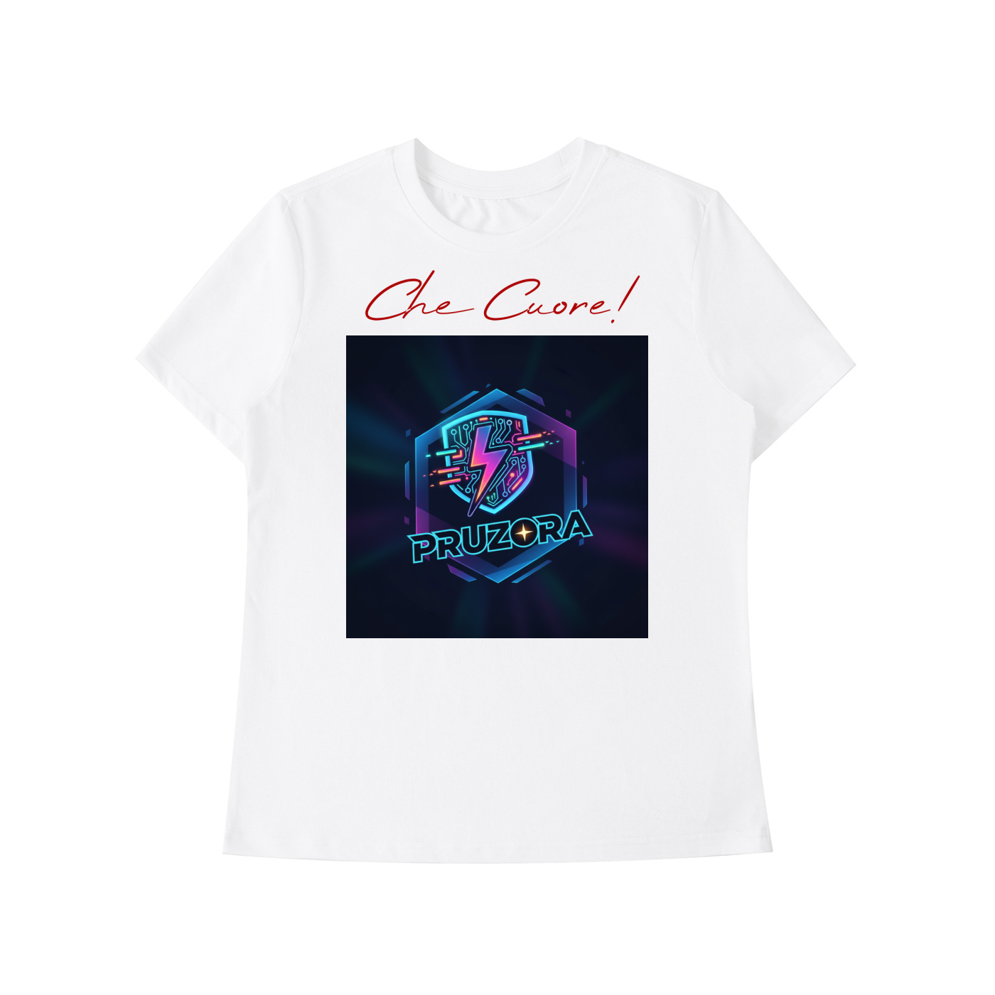 Standard Shoulder T-Shirt,Pruzora