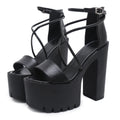 Nightclub Dj Bar Performance Shoes Cross Strap Sandals For Women
