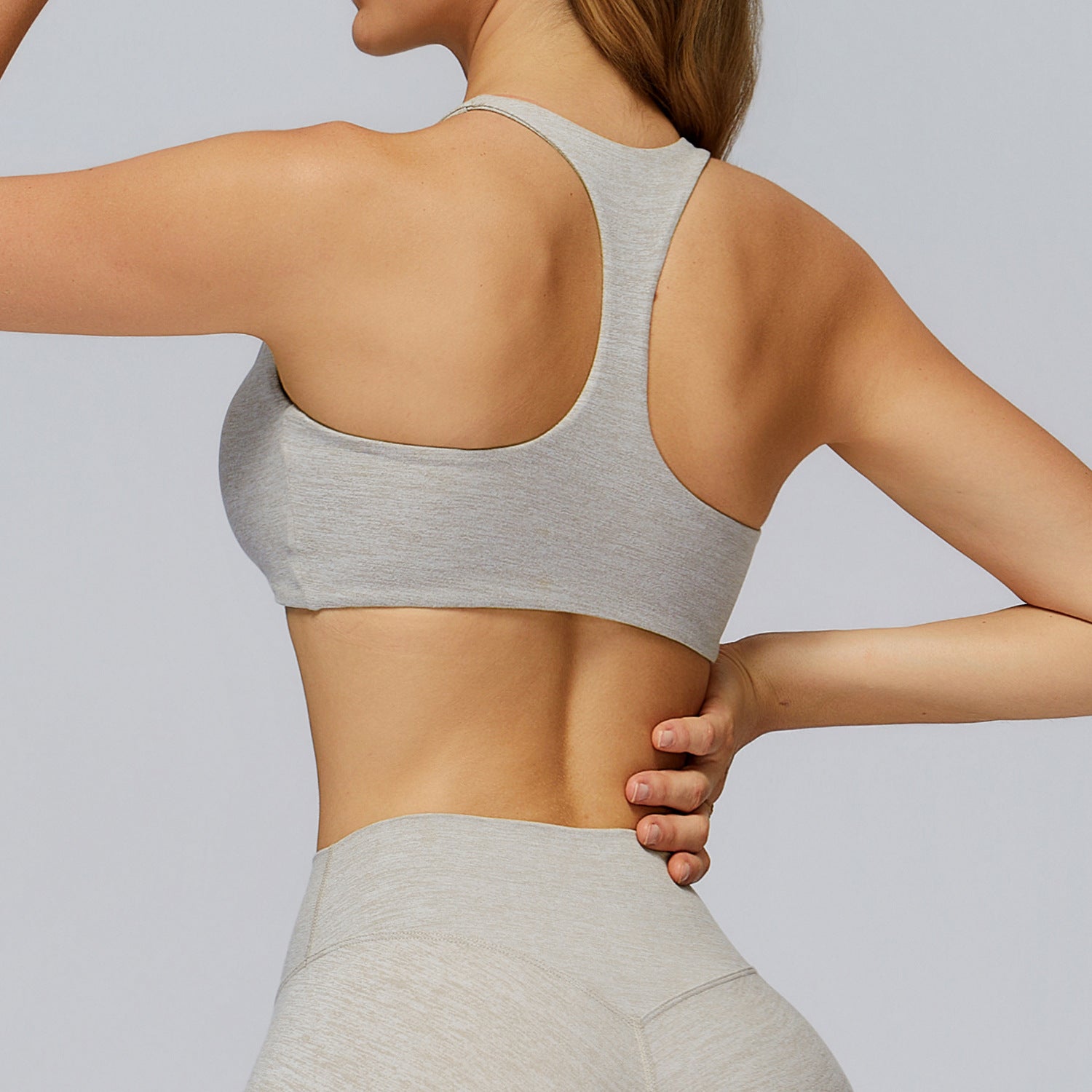 Brushed Yoga Bra H-shaped Beauty Back Workout Clothes