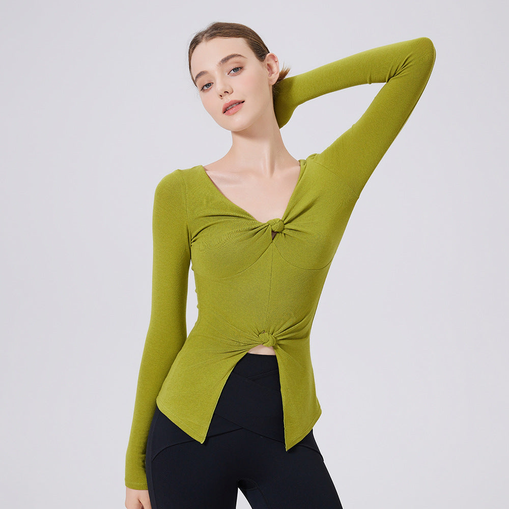 Fashion Women's Yoga Training Sports T-shirt