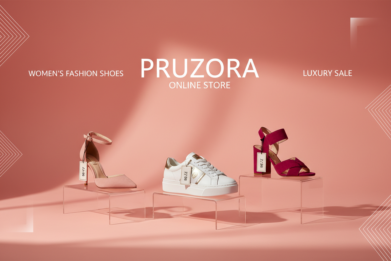 Pruzora Fashion Shoes Banner