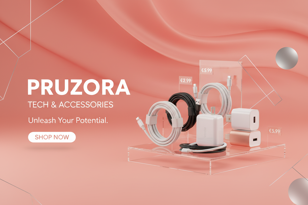 Pruzora Tech Electronics Banner