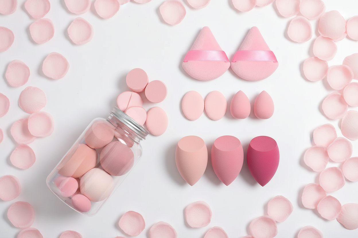 Spugnette Pink - Flat Lay